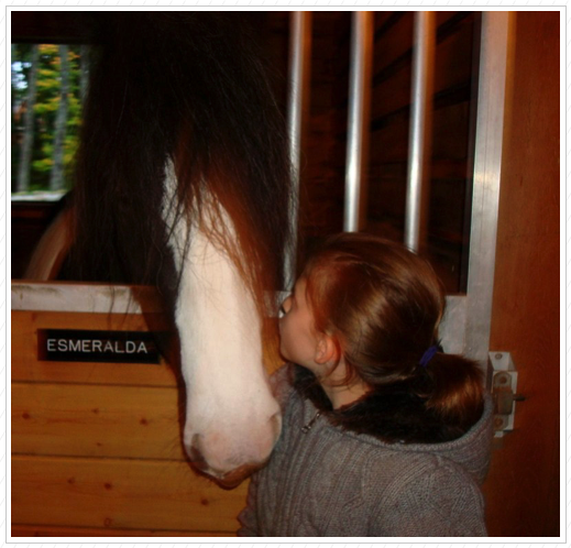 Lexie meets Essy. Lexie meets Essy.